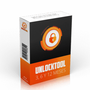 Icono o clave de licencia para UnlockTool con opciones de duración de 3 meses, 6 meses y 12 meses.