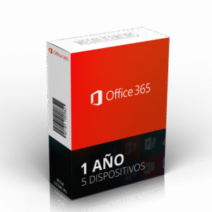 Icono o clave de licencia para Office 365 con opción de duración de 12 meses.